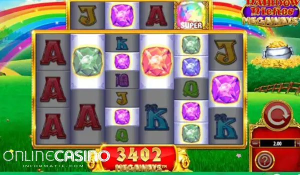 Rainbow Riches Megaways Casino's