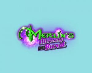 Merlin's money burst logo