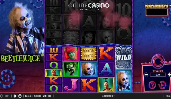 BeetleJuice Casino Slot