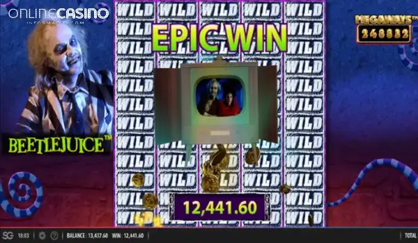 BeetleJuice Megaways Casino Slot