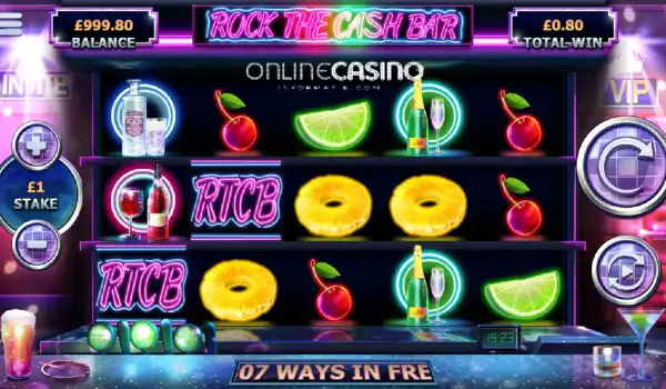 Rock The Cash Bar gokkasten