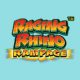 achtergrond raging rhino