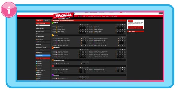 Screenshot van Bingoal casino 