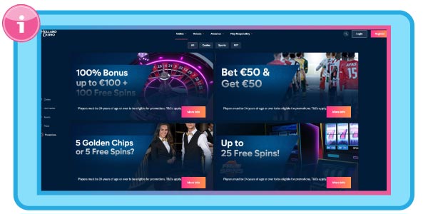 hollandcasino.nl review 