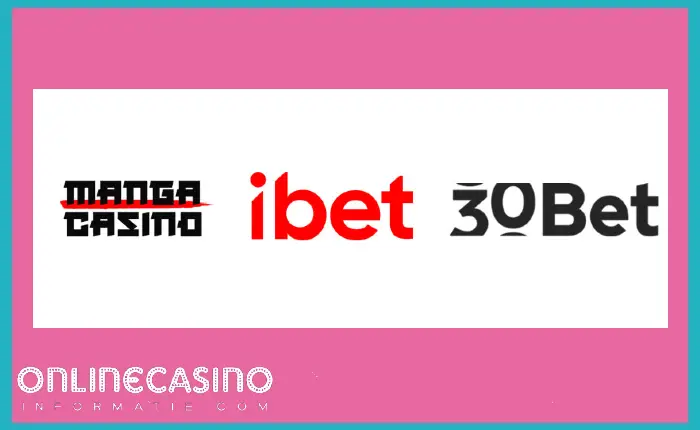 verschillende online casino's