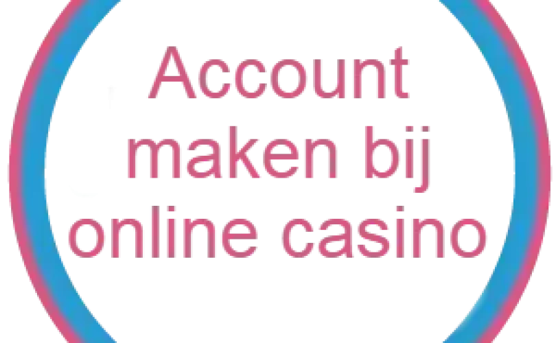Account maken bij online casino