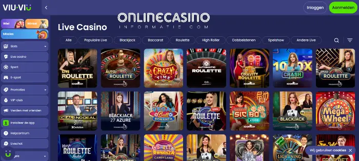 Live casino