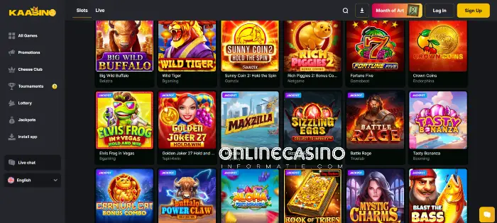 Slot aanbod