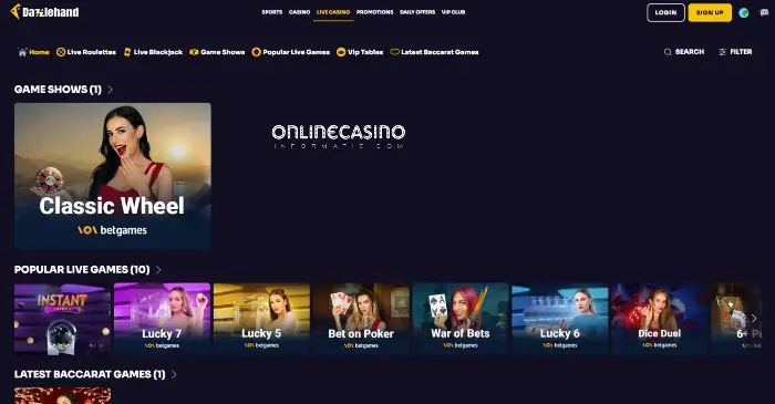 Dé casino