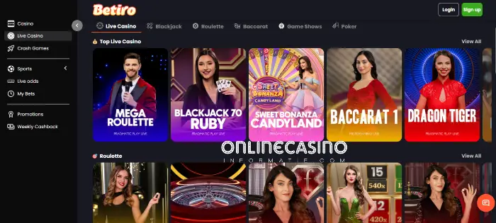Live Casino Games