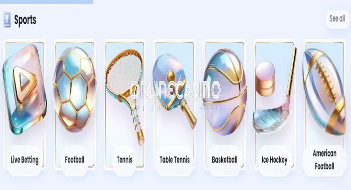 Sport categorieën 
