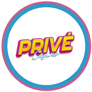 privé casino logo cirkel
