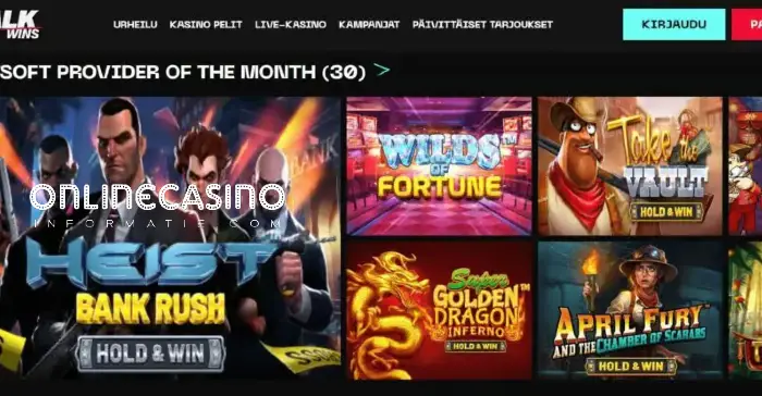 Games ChalkWins Casino
