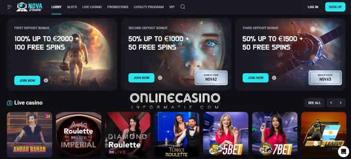 Live casino