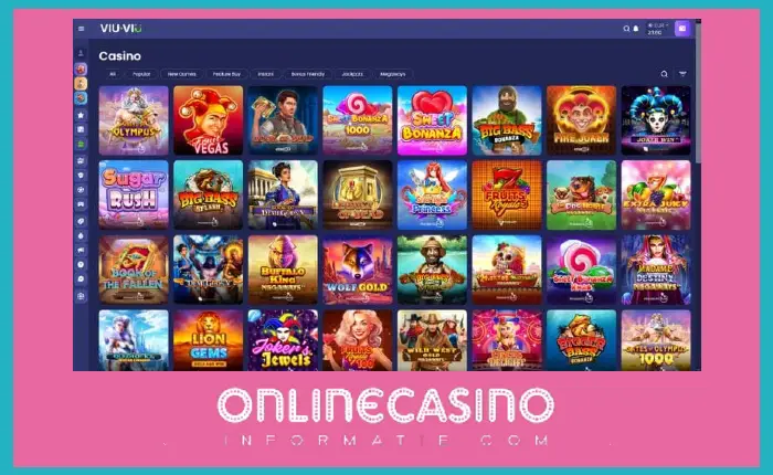 Viu Viu Online game aanbod Casino