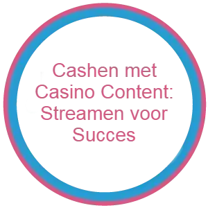 Cirkel met Streamen voor succes