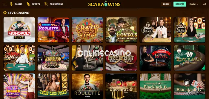 Live casino