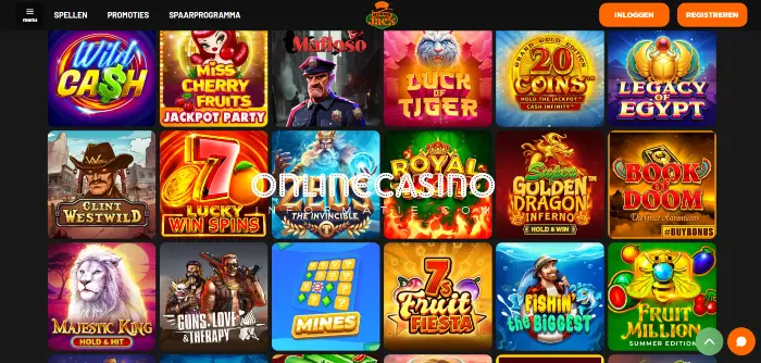 Gamen bij HiddenJack Casino