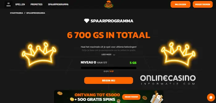 Punten sparen