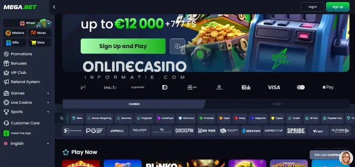 Betaalmogelijkheden van MegaBet Casino