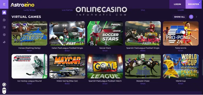 Virtual sport games 