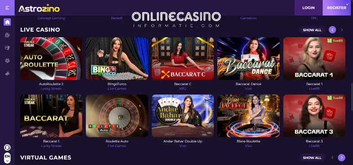 Live casino 