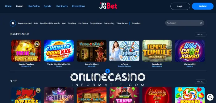 Overzicht van de games