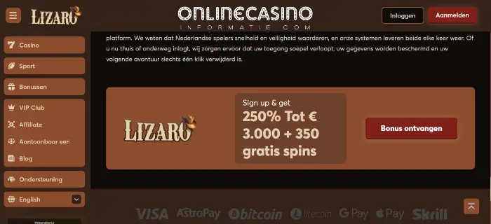 lizarocasino