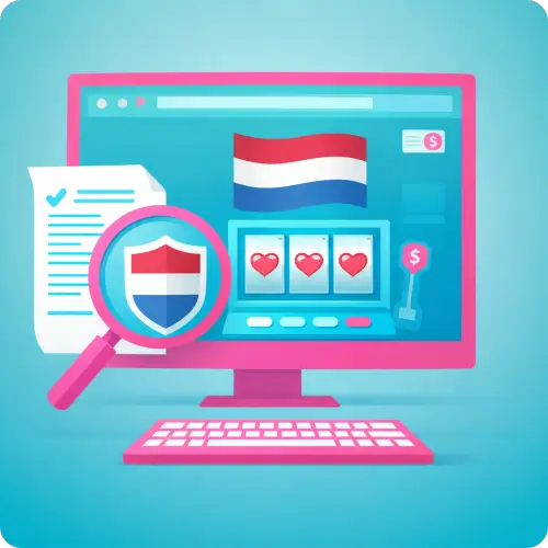 Nederlandse Online Casinos Graphic Flat Design