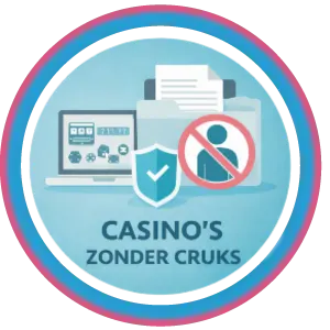 Casino zonder CRUKS Icoon Onlinecasinoinformatie.com