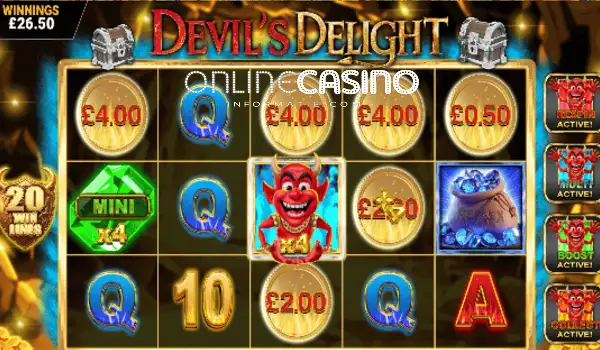 Devil's Delight Gokkast