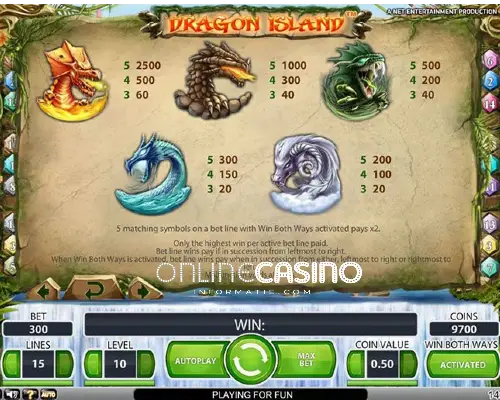 Dragon Island Slot