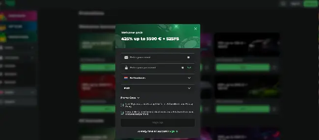 Super spin casino Screenshot 2