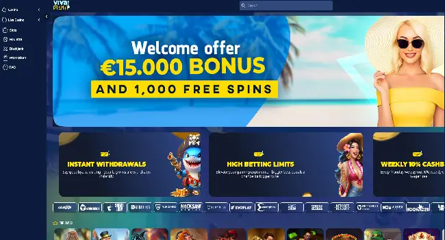 Vivaspin casino bonussen