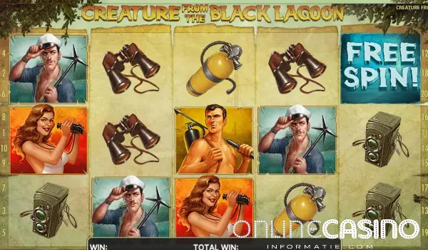 Creature from the black lagoon feature