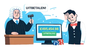 Rechter dwingt Online Casino tot uitbetaling van bijna half miljoen logo